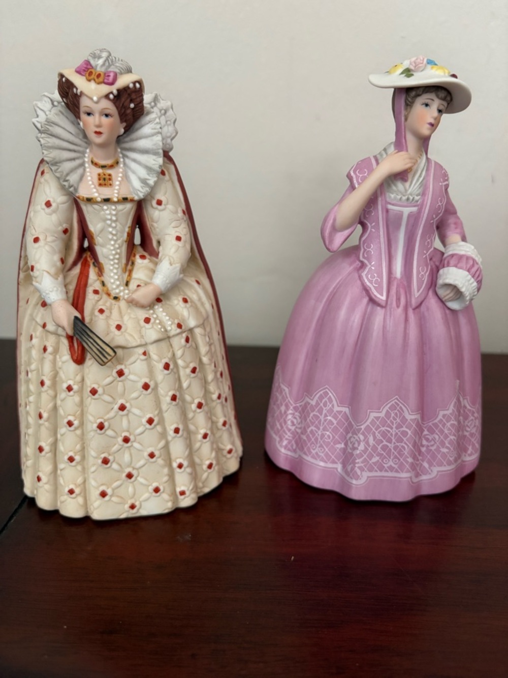 Lenox The Great Fashions Of History Figurines Fine Porcelain “Marie” & “Jane”